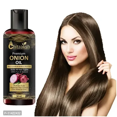 Onion Natural Hair Oil 50 Ml  For Men And Women-thumb0