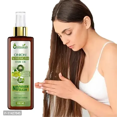 Chitaaksh Red Onion Oil For Hair Regrowth - 100 Ml-thumb0