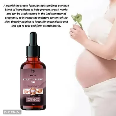 Stretch Marks Oil Repair Stretch Marks Removal - Natural Heal Pregnancy Breast, Hip, Legs, Mark Oil 40  ml-thumb0