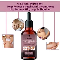 Body Stretch Mark Removal Oil  Anti Aging  Pregnancy Stretch Mark Removal Oil Scar Removal  Anti Wrinkle  Skin Hydration -40 ml-thumb3