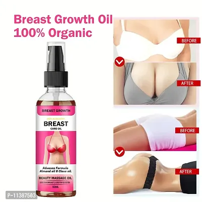 Breast Growth, Toning And Massage Oil Women - 50 Ml-thumb0