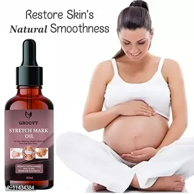 Stretch Marks Oil  Stretch Marks Scar Removal Cream Oil In During After Remover Scars- 40 ml-thumb0