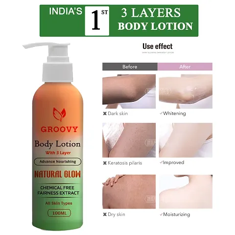 Moisturizer  3 Layers Body Lotion With Coffee And Shea Butter -100  ml