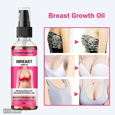 Breast Oil No Chemical Natural Body Toner Oil For Women - 50 Ml-thumb0