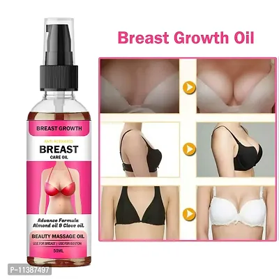 Breast Oil No Chemical Natural Body Toner Oil For Women - 50 Ml-thumb0