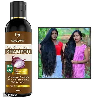 Red Onion Black Seed Hair Shampoo - With Hair Shampoo- 100 ml-thumb0