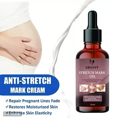 Stretch Marks Oil  Stretch Mark Oil With The Goodness Of Sea buckthorn Oil, Vitamin E And C, Lavender  All Skin Types  For Scars And Stretch Marks-40 ml-thumb0