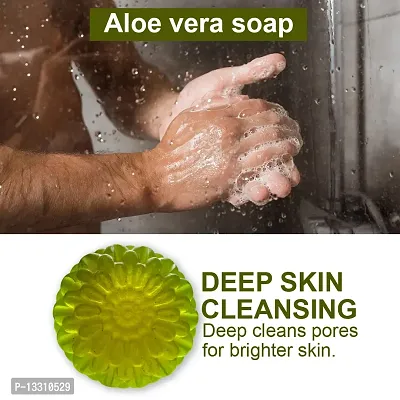 Refreshing Aloe Vera Soap For Everyday Use -100 Grams-thumb0