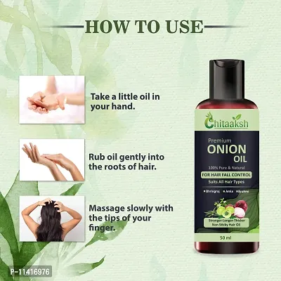 Hair Oil Onion For Hair Growth And Hair Fall Control Herbal Oil-50 Ml-thumb4