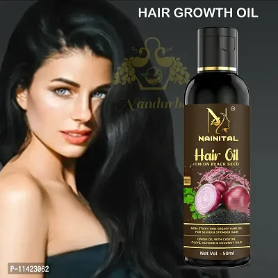 Hair Oil Black Seed Hair Oil For Fast Hair Growth -50 Ml-thumb0