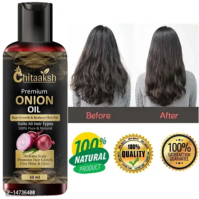 Onion Herbal Oil - For Hair Growth  Anti Hair Fall Combo Pack of 1 Bottles of 50 ml For Man and Woman.-thumb0