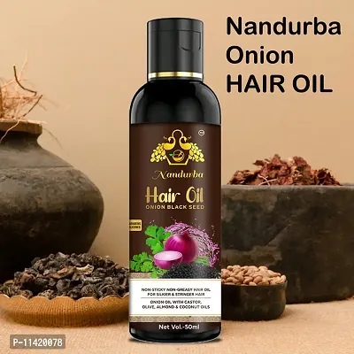 Onion Oil For Hair Regrowth And Hair Fall Control Hair Oil 50 Ml-thumb0