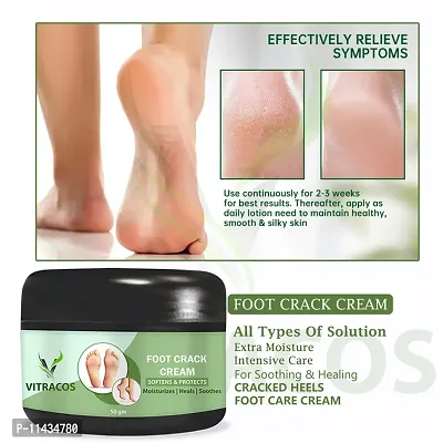 Foot Cream Skin Fruit Body Lotion For Sensitive And Damaged Skin Cells Darar For Cracked Heels Antiseptic Cream - 50 Grams-thumb0