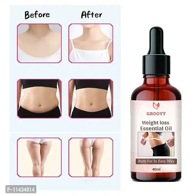 Organics Herbal Fat Burner Fat Loss Fat Go Slimming Weight Loss Body Fitness Oil Shape Up Slimming Oil For Stomach, Hips And Thigh