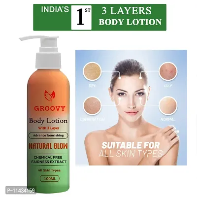 3 Layers Body Lotion On SPF15  Skin Lighten  Lotion For Women-thumb0