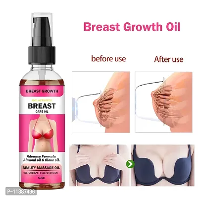 Breast Oil No Chemical Natural Body Toner Oil For Women - 50 Ml-thumb0