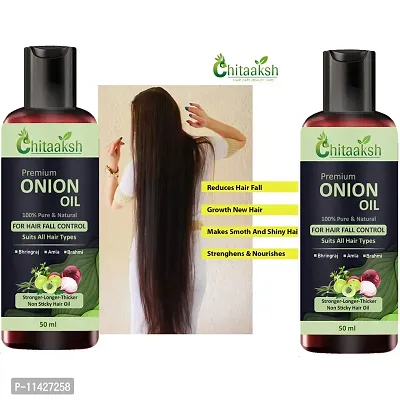 Onion Oil New Hair Growth And Hair Fall Solution -50 Ml Pack Of 2-thumb0