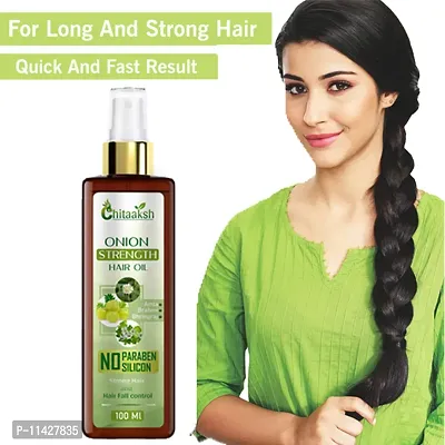 Chitaaksh Onion Black Seed Hair Oil -100 ml-thumb0