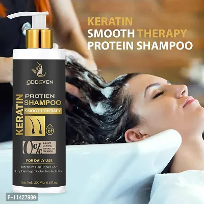 Keratin Professional Sulphate Free Smooth Shampoo For Men -200 Ml-thumb0