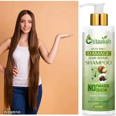 Shampoo For Regrowth And Hairfall Natural Herbal Hair Oil Hair Shampoo -200 Ml-thumb0