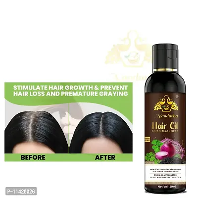 Hair Oil Herbal Hair Oil Blend Of Natural Oils For Increase Hair Growth, Dandruff Control And To Stop Hair Fall-thumb0