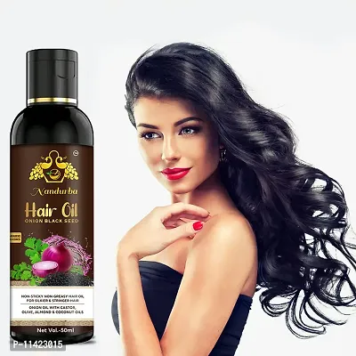 Hair Oil Onion For Hair Growth And Hair Fall Control Herbal Oil-50 Ml-thumb0