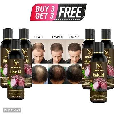 Onion Black Seed Hair Oil 50 Ml Buy 3 Get 3 Free-thumb0