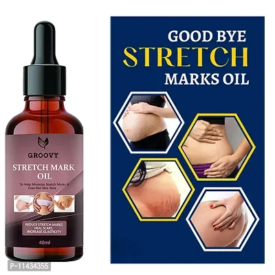 Stretch Marks Oil Stretch Mark And Scar Mark Removal Oil For Men And Women - 40 ml-thumb0