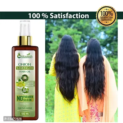 Chitaaksh Red Onion Black Seed Oil -With Hair Oil- 100 Ml-thumb0