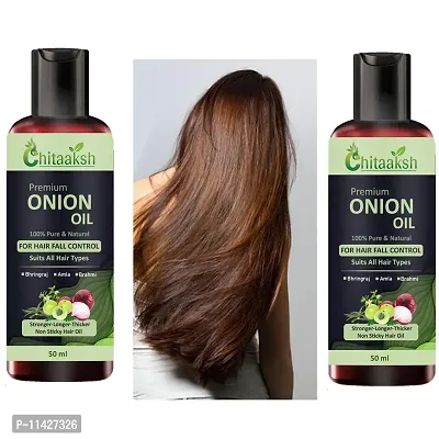 Onion Hair Oil For Hair Growth And Anti Dandruff Oil -50 Ml Pack Of 2-thumb0