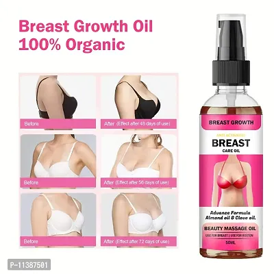 Breast Growth, Toning And Massage Oil Women- 50 Ml-thumb0