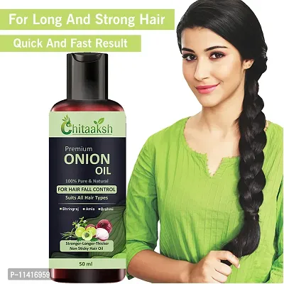 Onion Oil Anti Hair Loss And Hair Growth Oil Form Very Effectively Control Hair Loss -50 Ml-thumb0