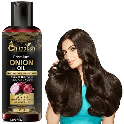 Hair Oil Onion Fast Hair Growth Oil - With Comb Applicator - New Lanch New Year  For Men And Women-thumb0