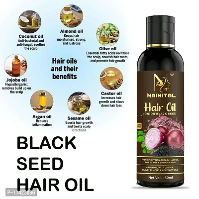 Red Onion Oil For Hair Growth Anti Hair Fall Hair Oil -50 Ml-thumb0