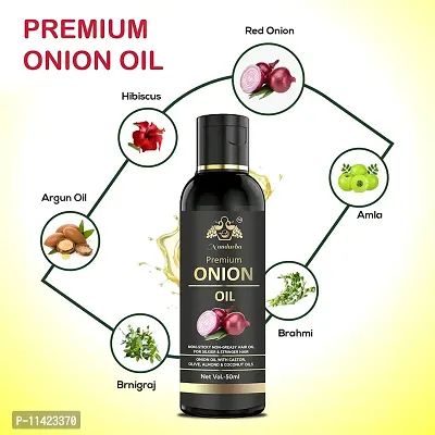 Onion Hair Oil For Hair Regrowth And Hair Fall Control Hair Oil -50 Ml-thumb0