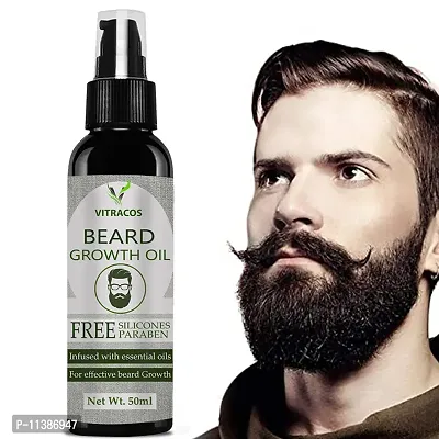 Vitracos Beard Hair Growth Oil For Men-thumb0