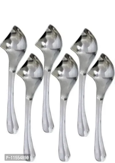 Dynore 12 Piece Set of Ice-Cream Cups/Soup Bowl with Ice Cream Spoon - 6 Piece Each-thumb3
