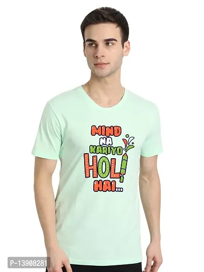 Be Awara Men's Holi Printed T-Shirts