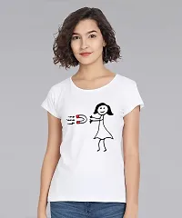 Be Awara Love Magnet Couple T-Shirt - Women-thumb2