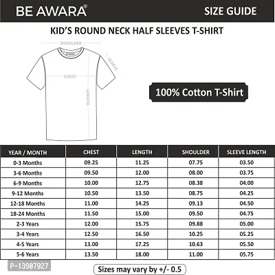 Be Awara Angry Printed Half Sleeves T-Shirt for Boys  Girls White-thumb5