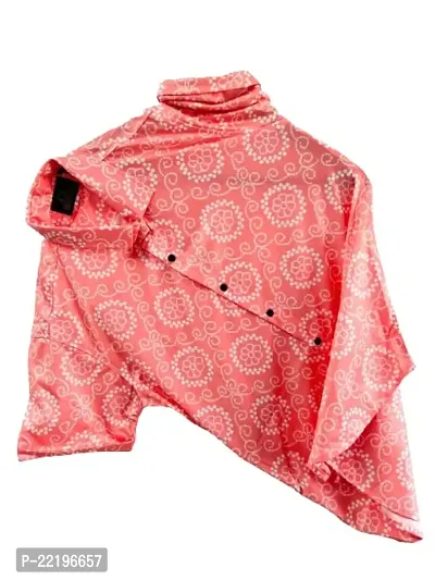 KASHTBHANJANDEV Fashion Men's Lycra Half Sleeves Casual Printed Shirt (Color: Pink_S)