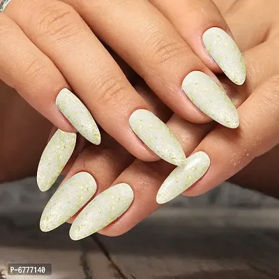 Golden 3D Sand Texture Nail Polish-thumb4