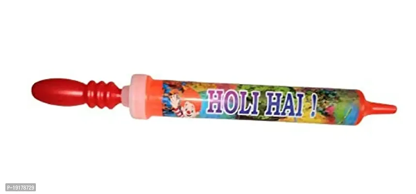 Holi Festival Pichkari Water Gun Pump Squirt Light Weight Non Toxic Plastic Body For Boys Girls Kids Children-thumb0