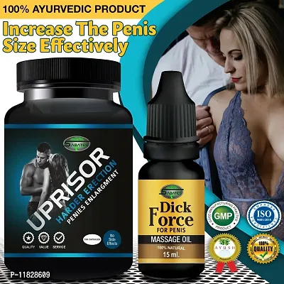 Trendy Uprisor And Dick Force Sex Capsule For Men Sex Oil Sexual Oil Massage Gel Sexual Capsule - Increase Sex Time And Power Long Time Power-thumb0