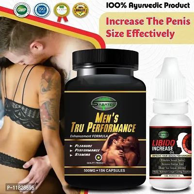 Trendy Truperformance And Libido Sex Capsule For Men Sex Oil Sexual Oil Massage Gel Sexual Capsule - Increase Sex Time And Power Long Time Power-thumb0