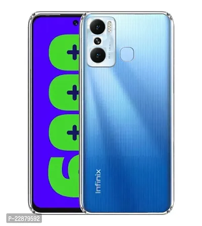 Fastship Transparent Rubber Case Back Cover for Infinix X668  Hot 12Pro  Transparent