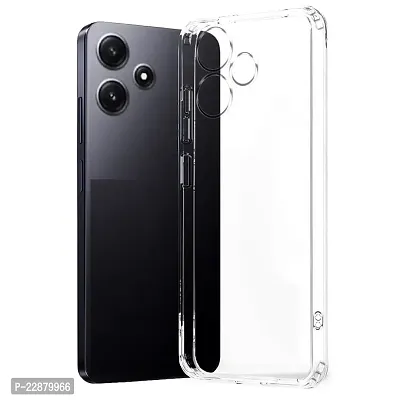 Fastship Rubber Back Cover for Mi REDMI 12 5G  Transparent-thumb2