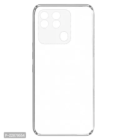 Fastship Cover Silicone Back Cover for REDMI 10A 2022  Transparent-thumb0