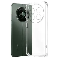 Fastship soft Rubber Back Cover for Realme RMX3998 / 12x / 12 5G - Transparent-thumb1