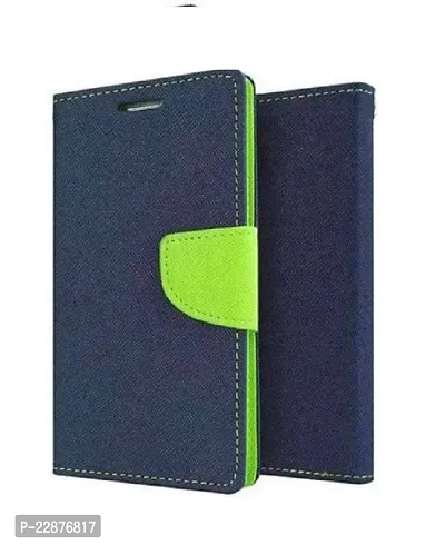 Fastship Realme C15 Flip Cover  Full Body Protection  Inside Pockets  Stand  Wallet Stylish Mercury Magnetic Closure Book Cover Leather Flip Case for Realme C15  Blue Green-thumb2